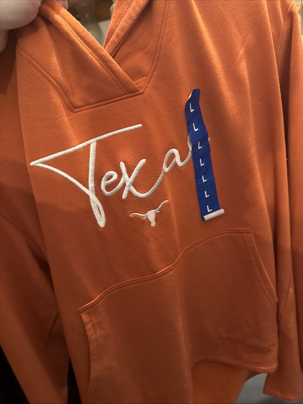 Texas Longhorns Ladies Hoodie, New With Tags, Size Large